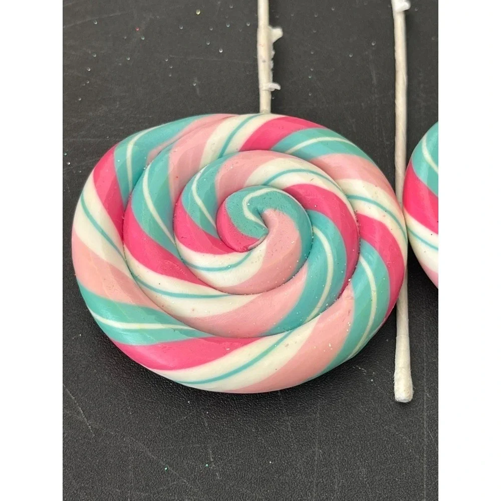 Colorful Candyland Candy Picks Christmas Tree Playful Photo Booth School Retro
